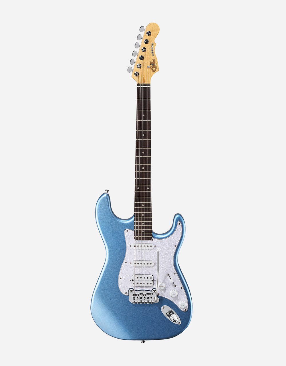 G&L FULLERTON DELUXE LEGACY Electric Guitar in Lake Placid Blue